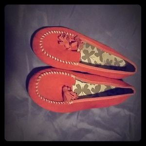 LANDS END MOCASSINS SZ:7M GREAT CONDITION!